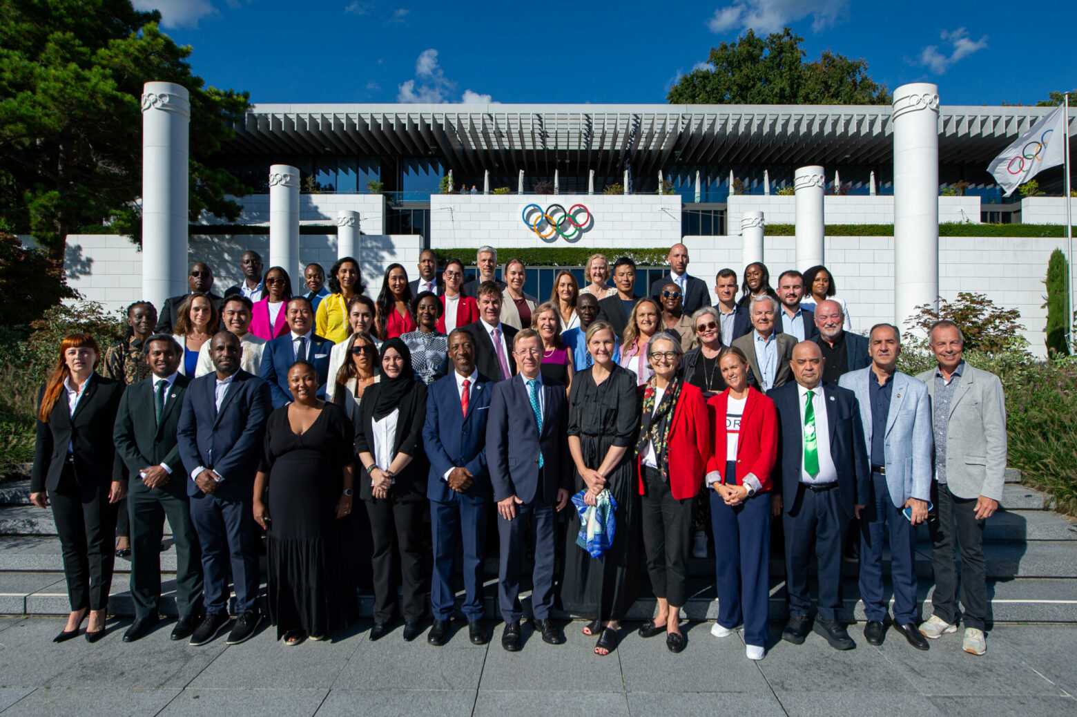 MEMOS XXVII in English. Photograph from the IOC