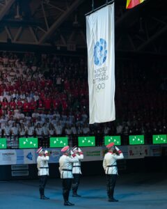 Aleksandar Bogoevski, director ejecutivo del Festival Olímpico de la Juventud Europea (EYOF) Skopje 2025.