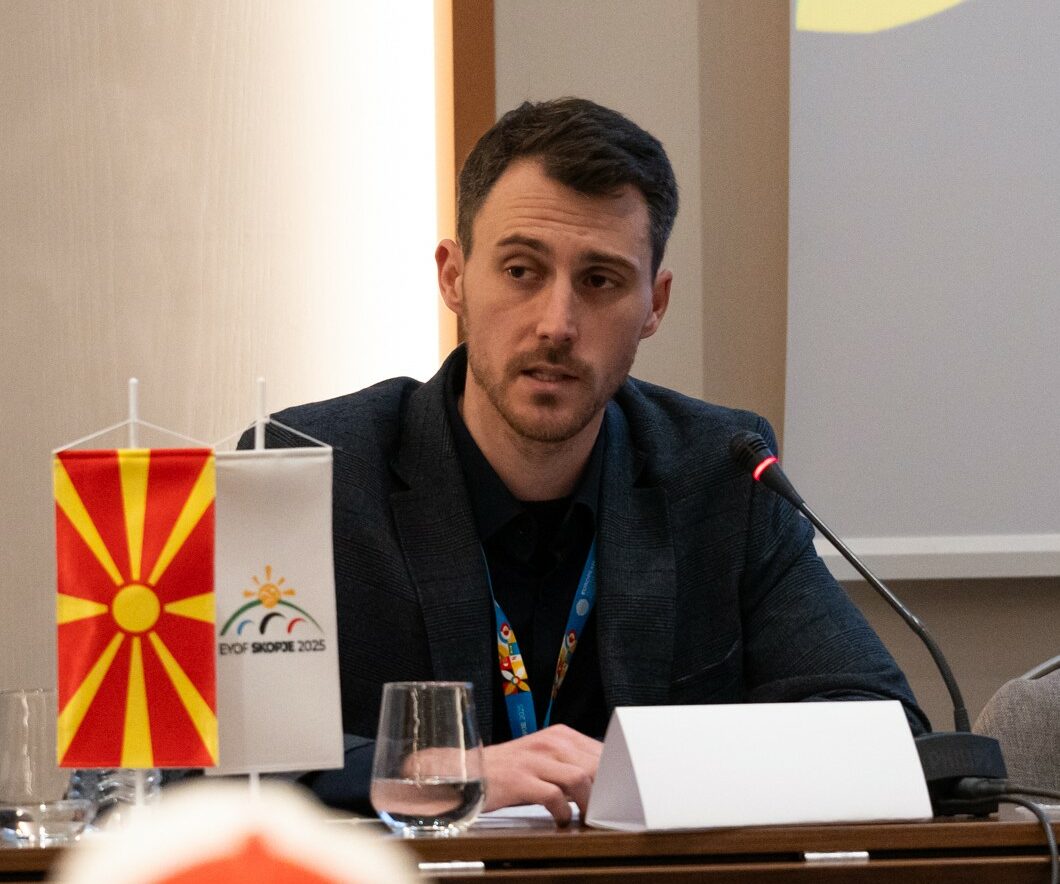 MEMOsian Aleksandar Bogoevski, CEO of the European Youth Olympic Festival – EYOF Skopje 2025
