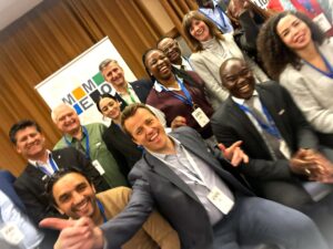 Mathieu Winard por Sylvain Leclerc en la Convención MEMOS III de Roma.